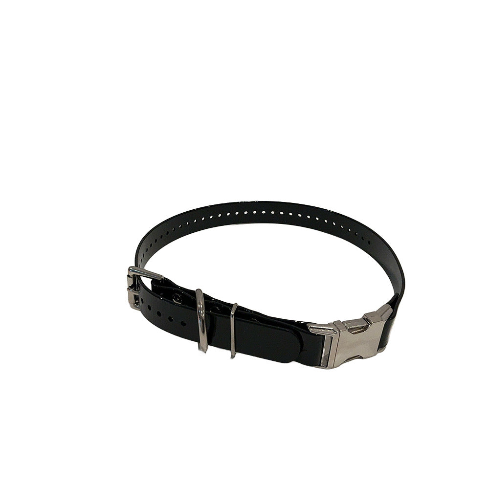 Foxy Pet Co 1" High Flex E-Collar Replacement Strap Double Buckle, Waterproof