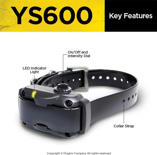Dogtra YS600 Rechargeable Waterproof High-Output No Bark Collar