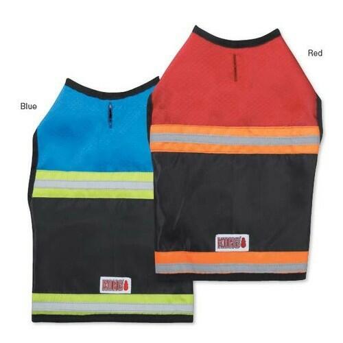 KONG DOG SAFETY VEST PET REFLECTIVE BRIGHT COLORS REFLECT STRIPES BRITE PET