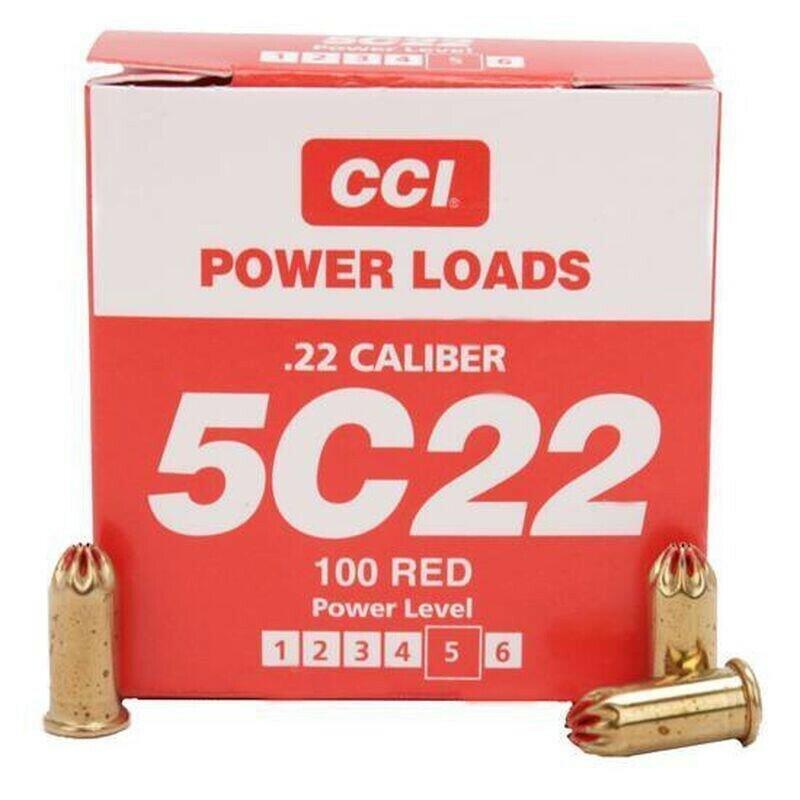 DT Systems 100 Power Loads .22 Caliber for use with PRO Dummy Launcher