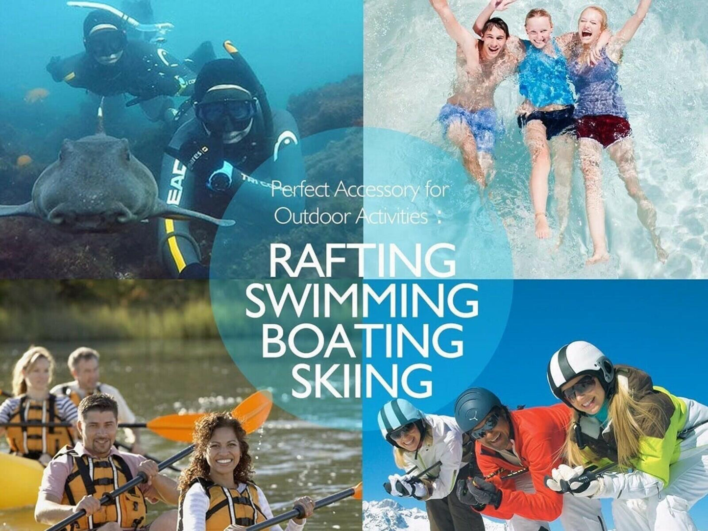 Waterproof Floating Swim Cell Phone Pouch Dry Bag Case Cover for iPhone /Samsung