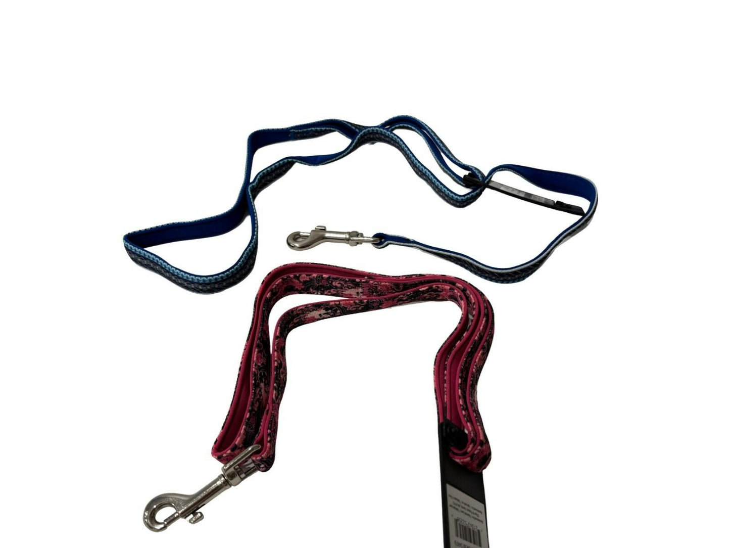 Casual Canine® Neoprene Dog Leash – 6 ft x 1" – Pink Floral or Blue Aztec