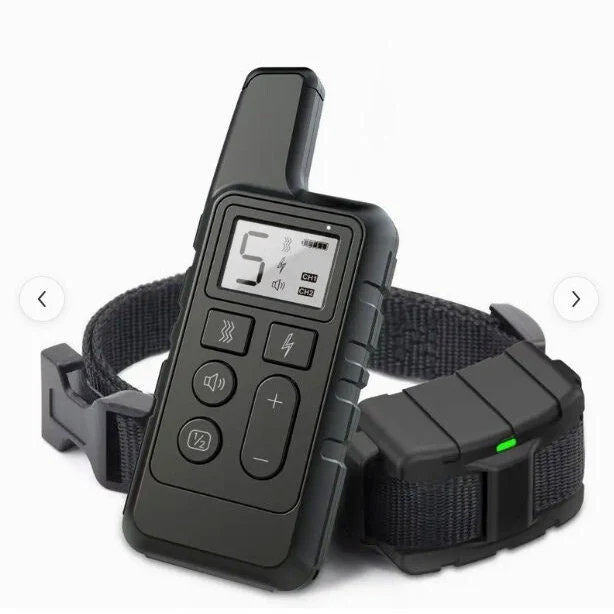Foxy Pet Dog Training 1640 FT Remote Control Dog Training ECollar-BLACK IPX7