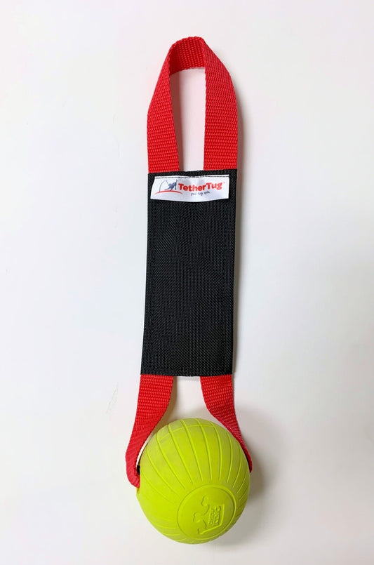 Tether Tug Tennis Ball Toy Plus Outdoor Attachment for Uber XL L Med Tugs