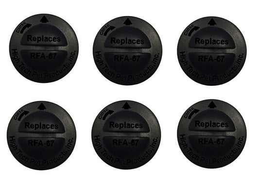 High Tech Pet Products RFA-67 Petsafe® Alternative replacement battery (6-pack)