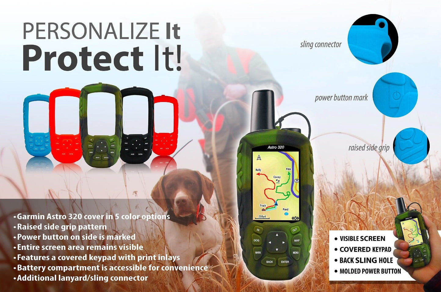 Grain Valley Astro Cover Compatible with Garmin