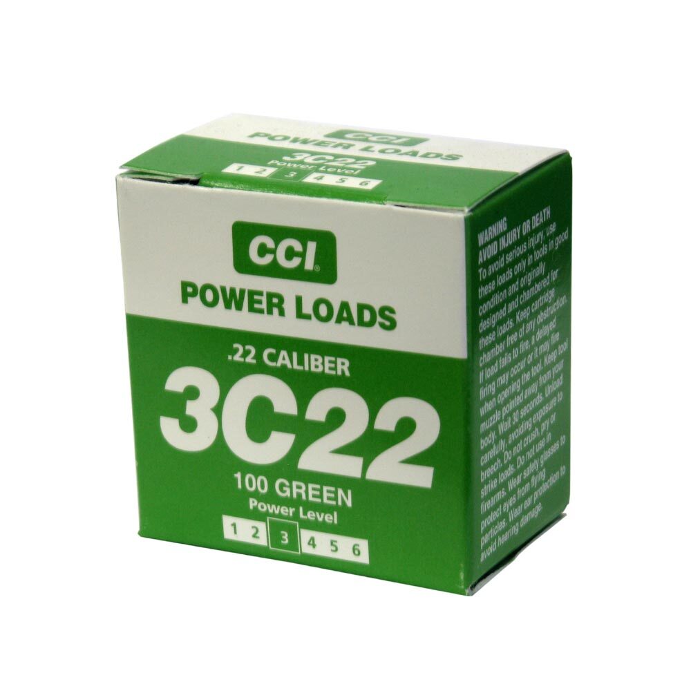 DT Systems Green Powerloads 100 Power Loads LOW Power