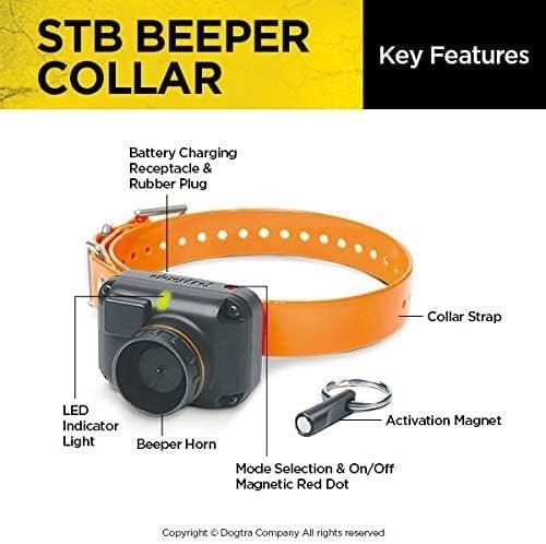 Dogtra STB Beeper Collar Beeper Version Hunting Dog Collar for Outdoor Upland Gun Dog