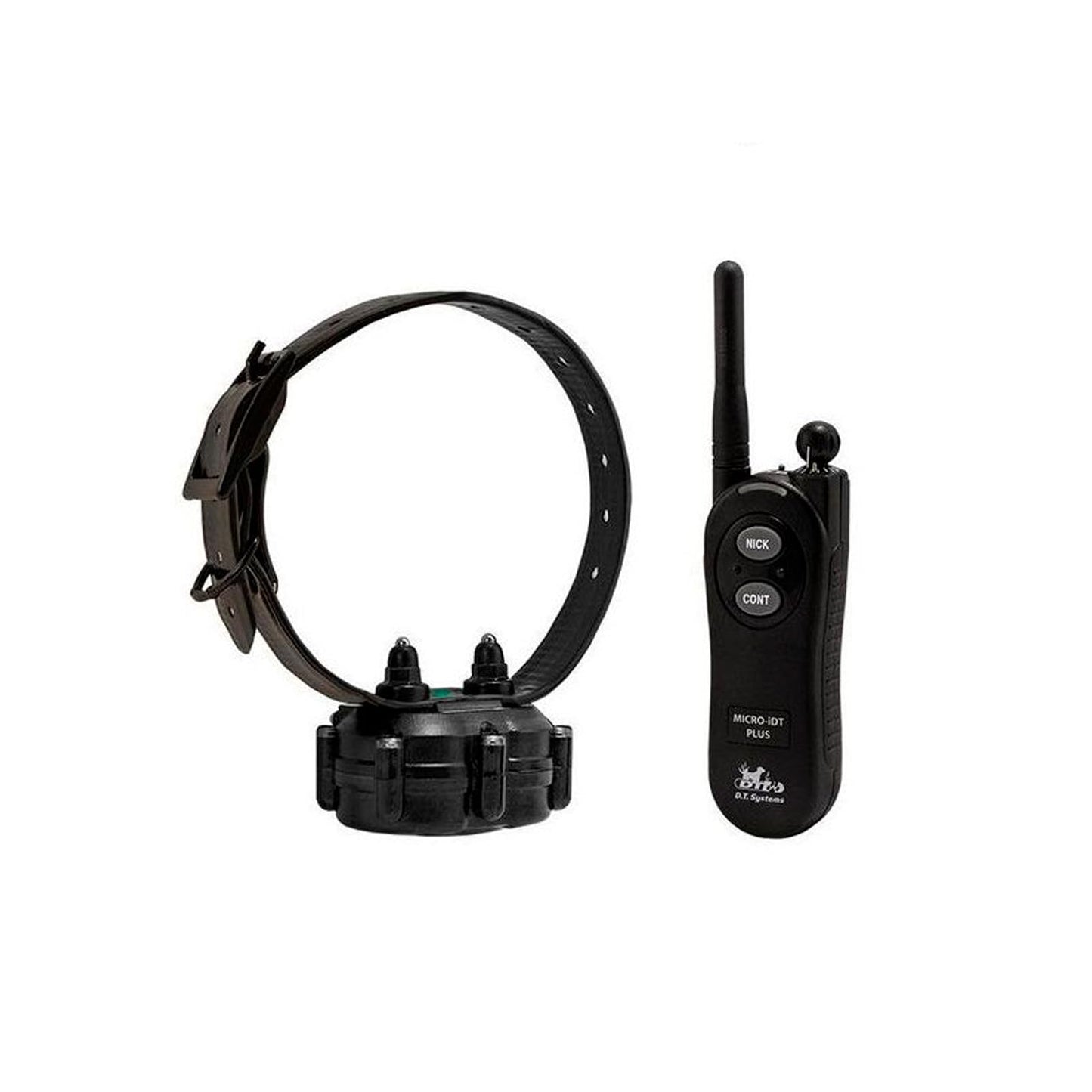 DT SYSTEMS Micro iDT Plus Waterproof 6-22" Rechargeable Expandable Dog Training E-Collar, 900-Yard Range, 16 Stimulation Levels, Vibration Assist