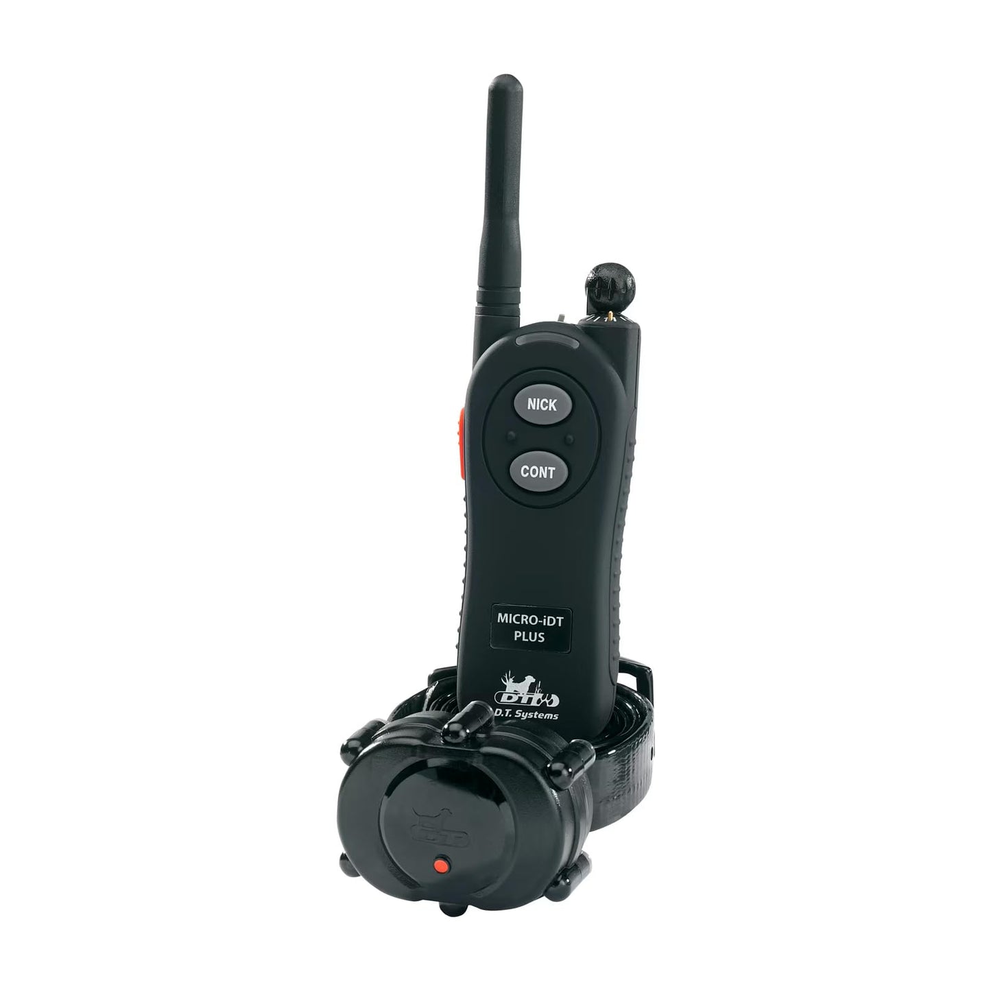 DT SYSTEMS Micro iDT Plus Waterproof 6-22" Rechargeable Expandable Dog Training E-Collar, 900-Yard Range, 16 Stimulation Levels, Vibration Assist