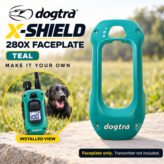 Dogtra  X-SHIELD Teal - Teal 280X Faceplate