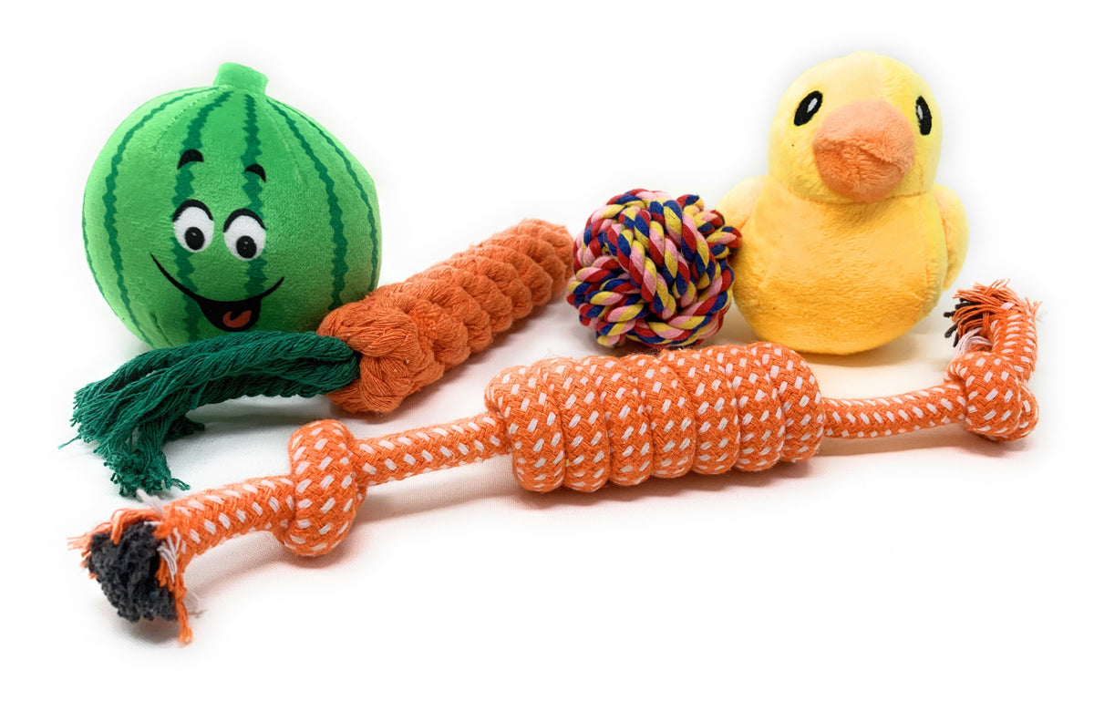 Foxy Pet Co Oodles of Toys & Treats for Fido Holiday Basket