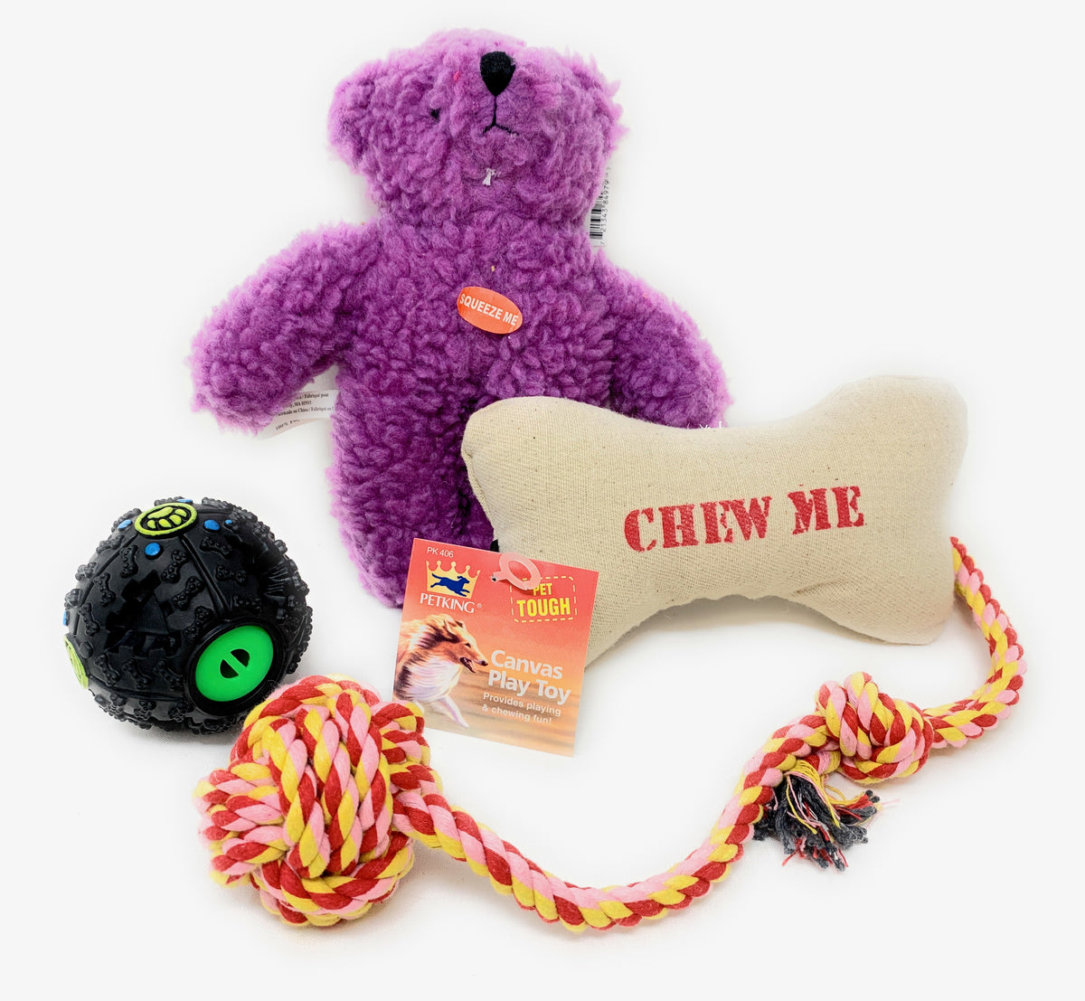 Foxy Pet Co Oodles of Toys & Treats for Fido Holiday Basket