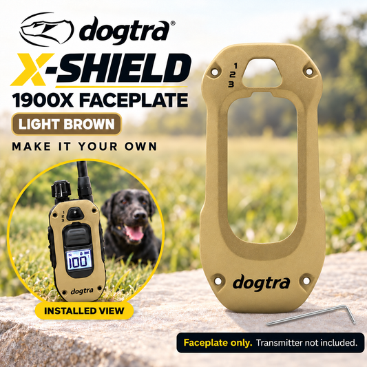 Dogtra  X-SHIELD Faceplate 1900X and 280X Remote Faceplate, Champagne-Gold