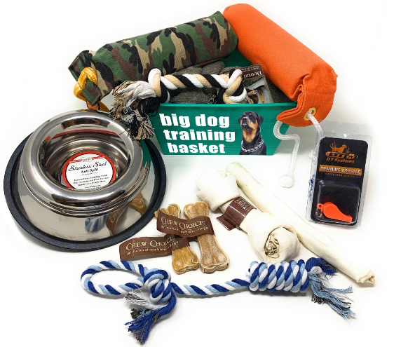 Pet Gift Basket Set Toys Treats Accessories- Big Dog Gift Box  Ultimate Basket