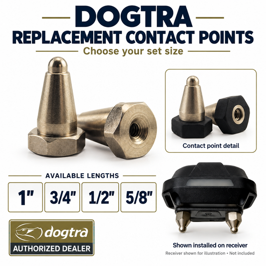Dogtra Replacement Contact Points Set - 1", 3/4", 1/2" or 5/8"