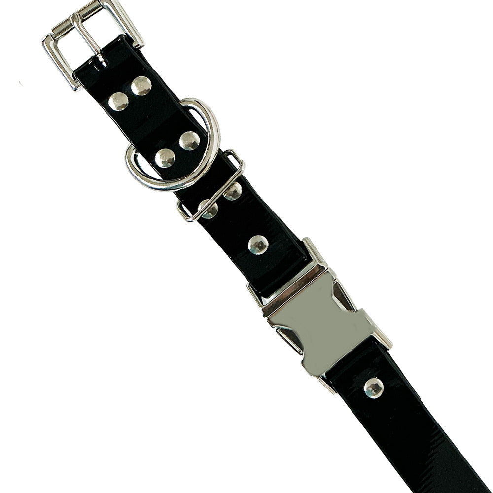 Foxy Pet Co 1" High Flex E-Collar Replacement Strap Double Buckle, Waterproof
