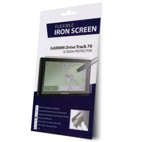 Garmin Drive Track 70 Flexible Iron Screen Protector-Clear