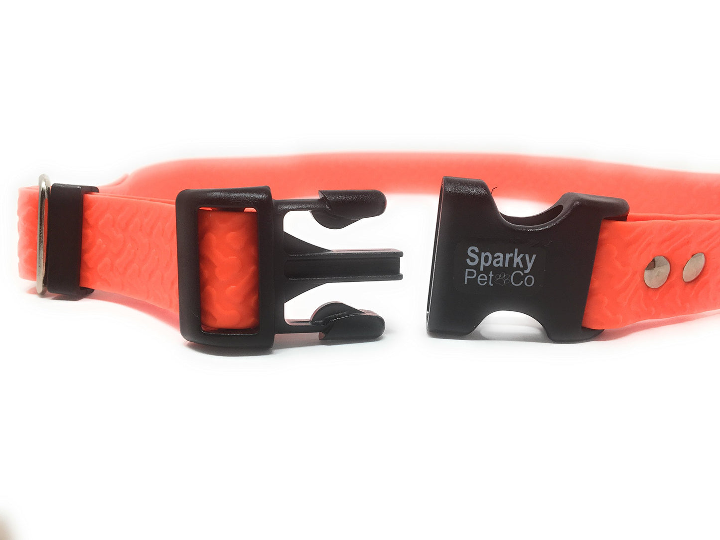 Replacement Biothane Strap Waterproof 3/4" Solid - Biothane Embossed Dog Straps Waterproof Strap for Dog Receivers by Foxy Pet Co