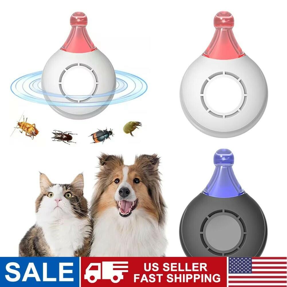 Anti-Bug Ultrasonic Pest & Flea Tick Repeller for Pets