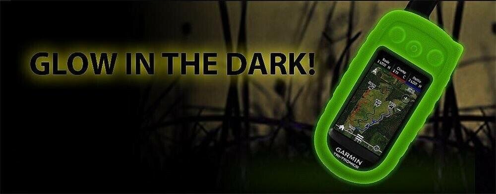 Garmin Alpha 100 Flexible Protective Silicone Gel Cover Case Night Glow by GVDS