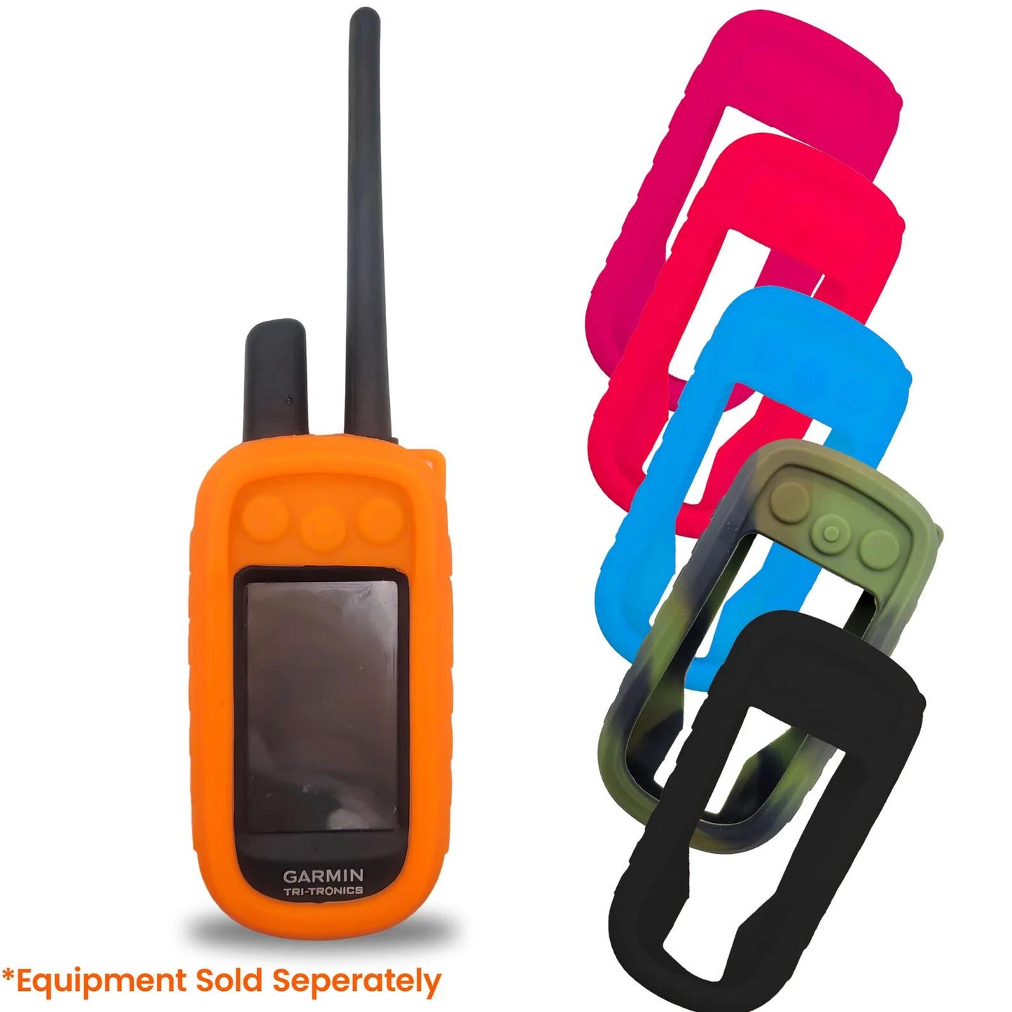 Garmin Alpha 100 Protective Silicone Gel Cover Heavy Duty Flexible Case by GVDS