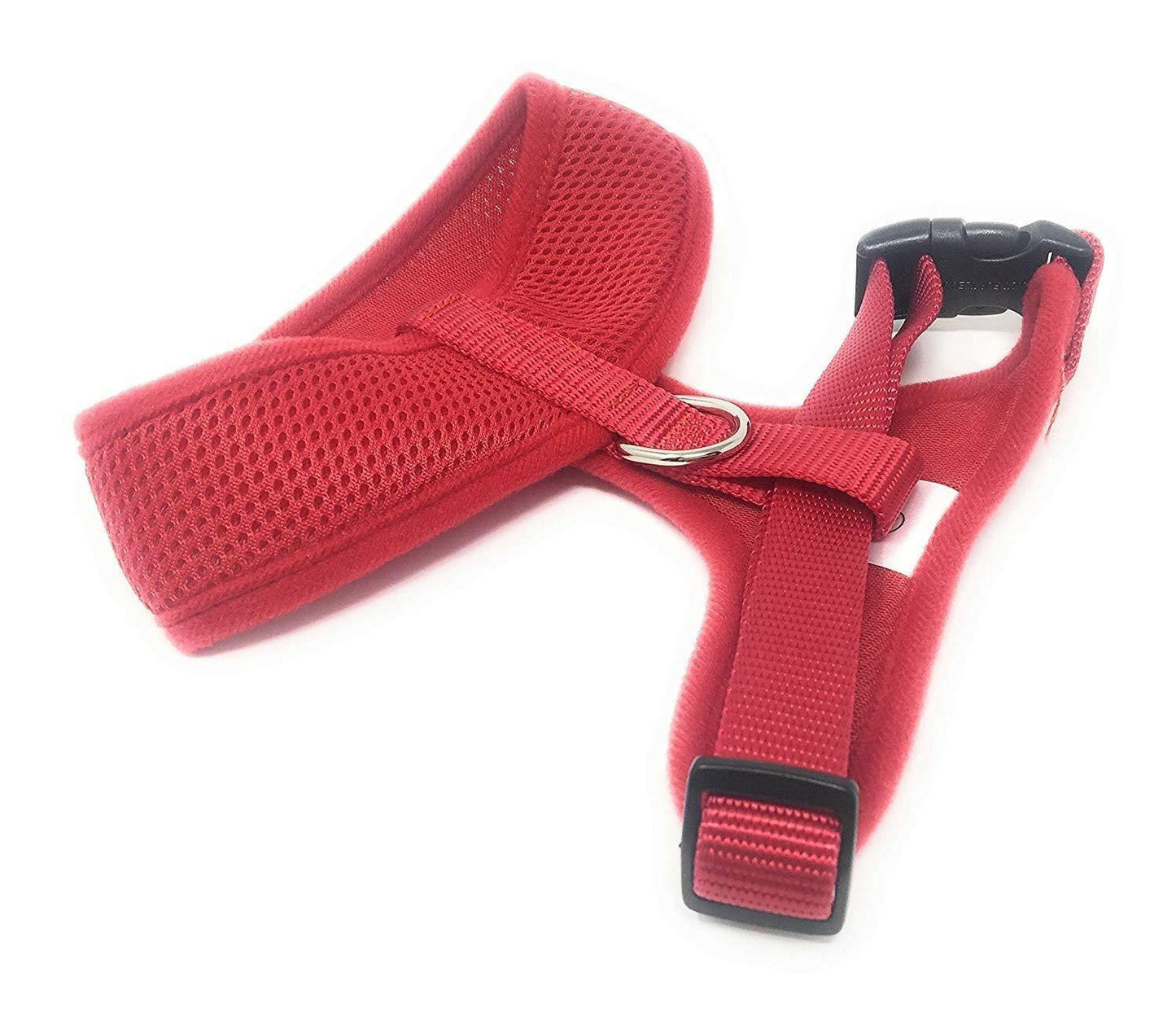 BreezyMesh Dog Harness – XL, Purple / Red / Pink