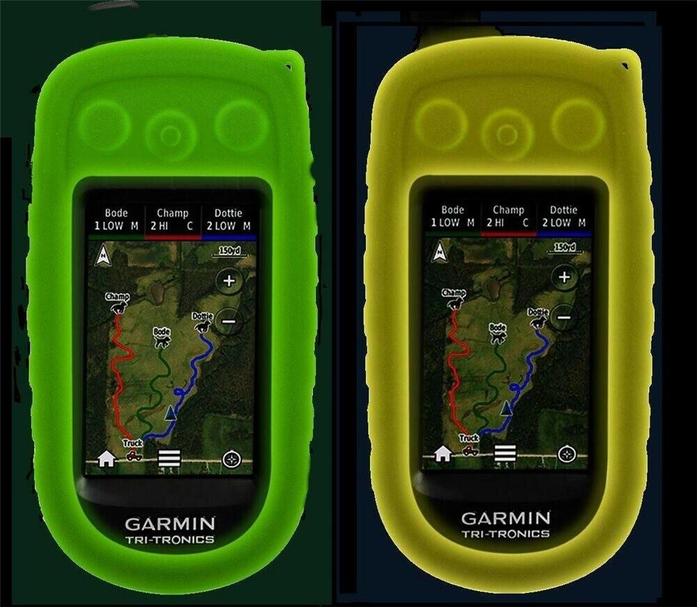 Garmin Alpha 100 Flexible Protective Silicone Gel Cover Case Night Glow by GVDS