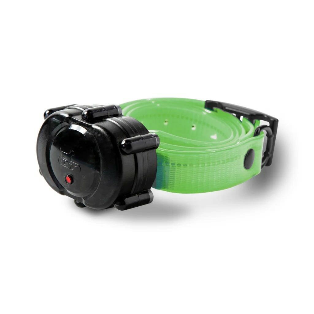 DT Systems Micro-iDT PLUS Add-On Collar Dog Receiver MAXX-Range 360 Green Strap