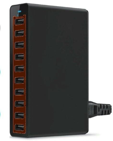 10-Port Multi-Charger for Garmin Dog Collars & Handhelds – Simplify Charging