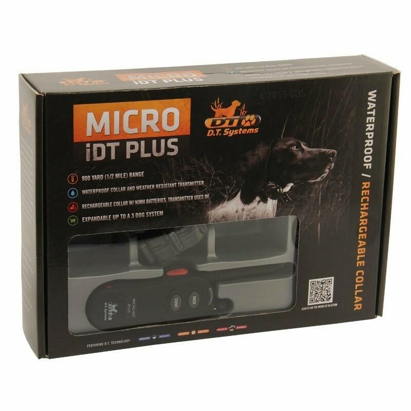 Micro-iDT PLUS Remote Trainer with extra replacment strap, water bowl, clicker