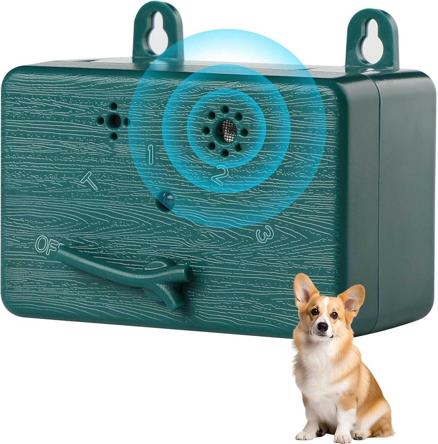 Anti Barking Device 50 FT Ultrasonic Dog Barking Control Device, 4  Modes Black