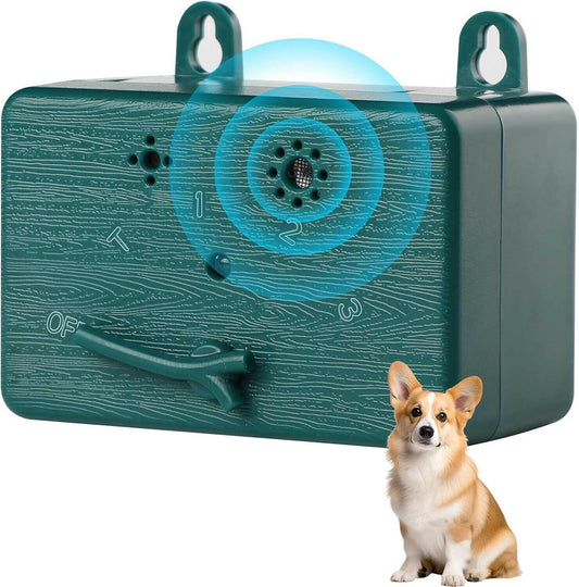 Anti Barking Device 50 FT Ultrasonic Dog Barking Control Device, 4  Modes Black