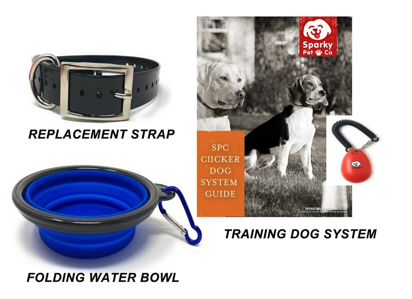 Micro-iDT PLUS Remote Trainer with extra replacment strap, water bowl, clicker
