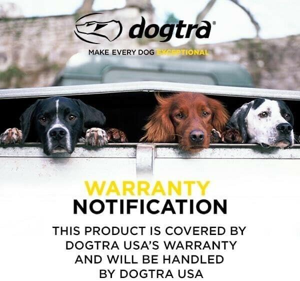 Dogtra iQVibe Vibration Only No Bark Waterproof Rechargeable Dog Collar 3 levels