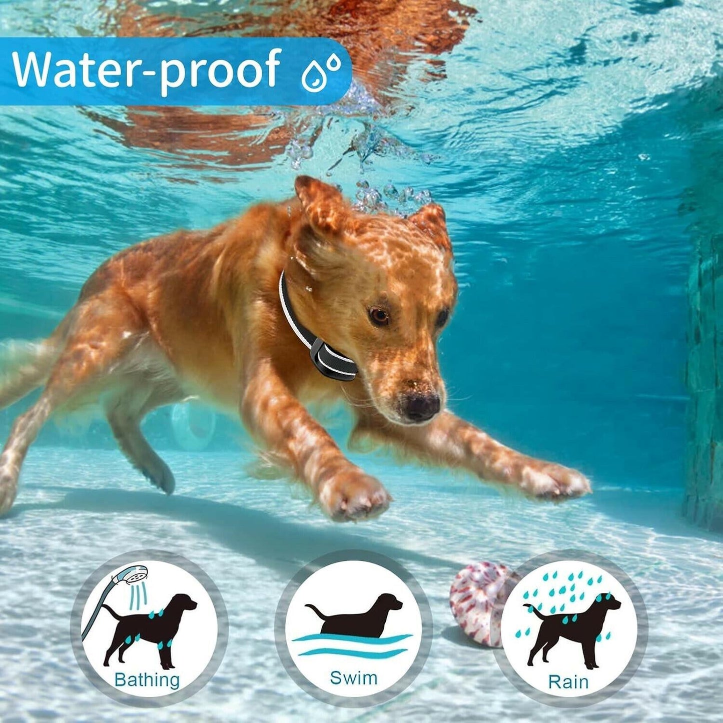 MASBRILL Small Dog Bark Collar - Humane Stop Barking Collar with Vibration Beep