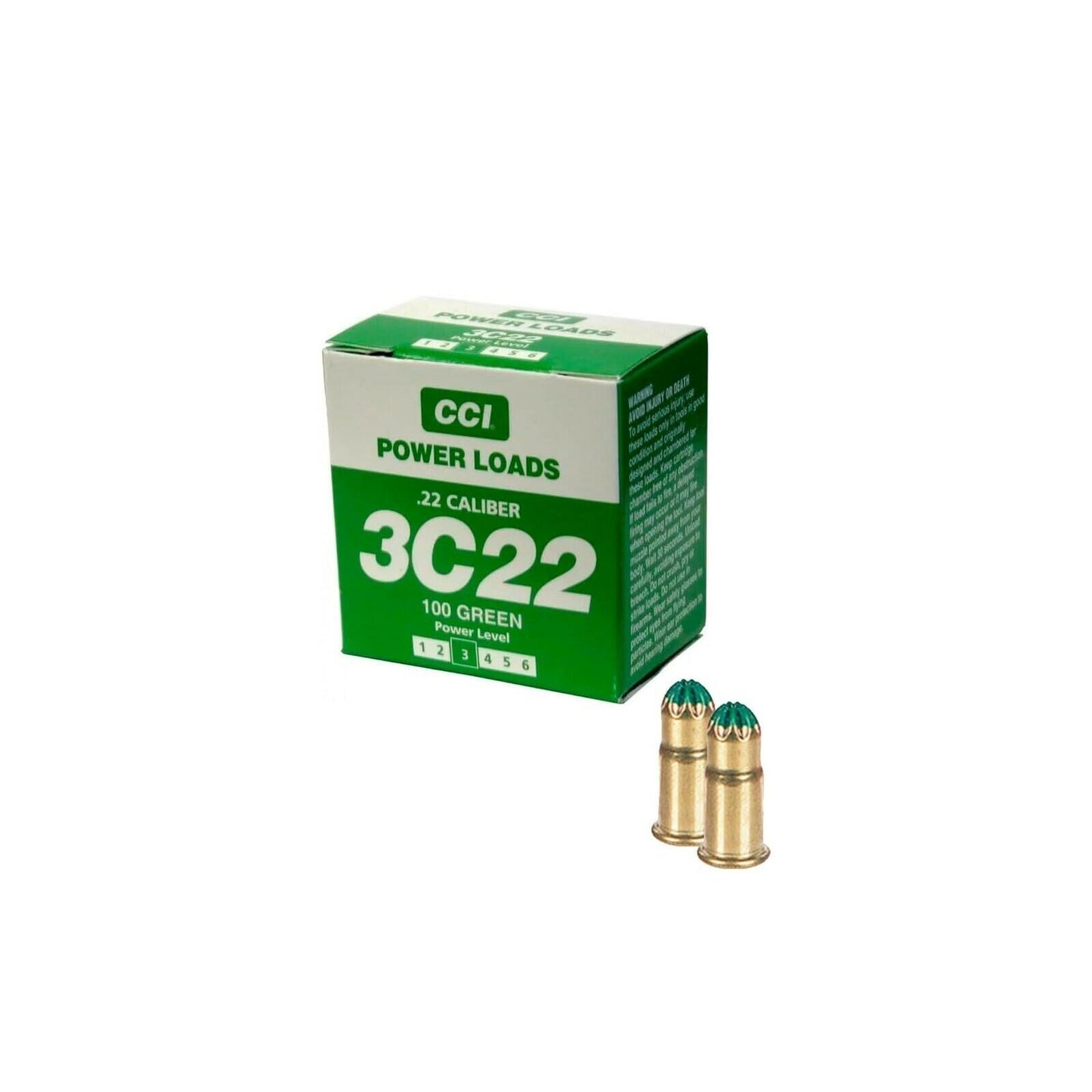 DT Systems 100 Power Loads  .22 Caliber  for use with PRO Dummy Launcher