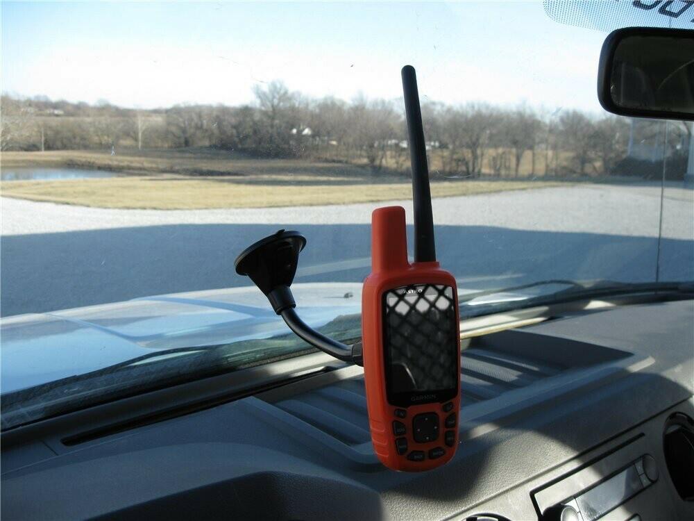 Grain Valley Window Mount with Klipzer connector for Garmin Handheld