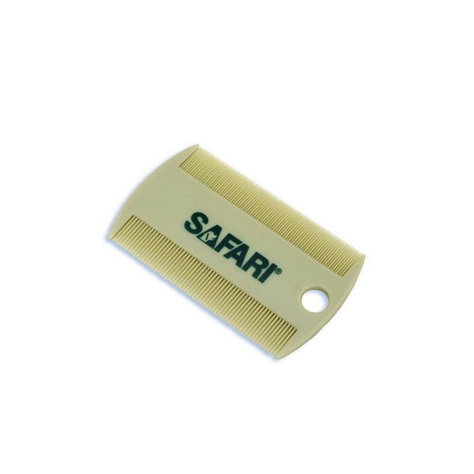 Safari Double Sided Flea Comb Pet Grooming for Dog, Puppy, Cat, Kitten