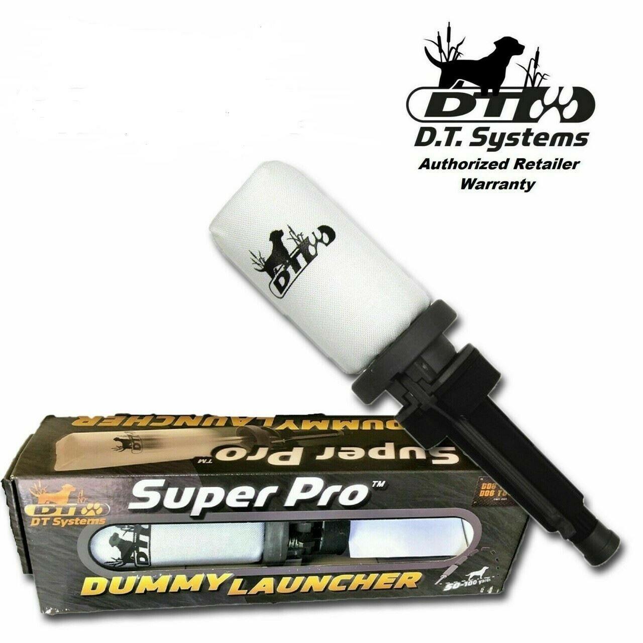 DT Systems Super Pro Dummy Launcher Dog Training Kit White