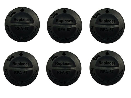 High Tech Pet Products RFA-67 Petsafe® Alternative replacement battery (6-pack)