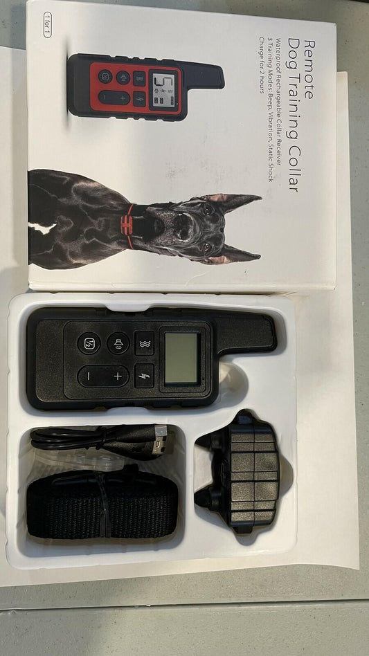 Dog Training 1640-ft Remote Range & Rechargeable with 3 Training Modes