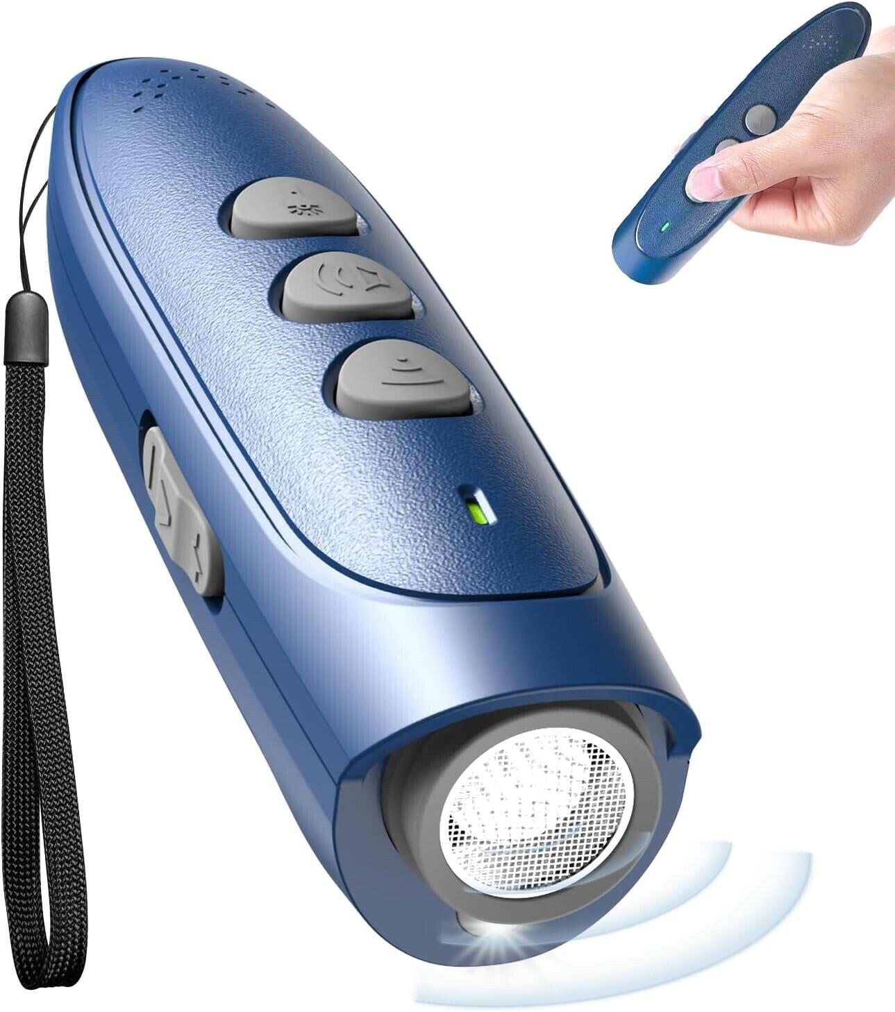 Anti Barking Device for Dogs, Rechargeable Dog Barking Silencer 16.4ft