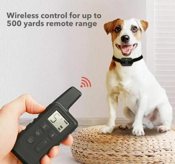 Foxy Pet Dog Training 1640 FT Remote Control Dog Training ECollar-BLACK IPX7