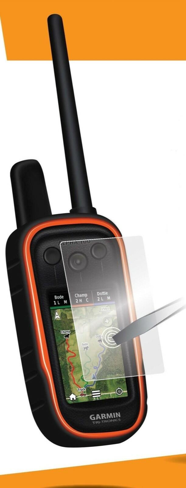Garmin Alpha 100 Handheld Flexible Iron Screen Protector GVDS