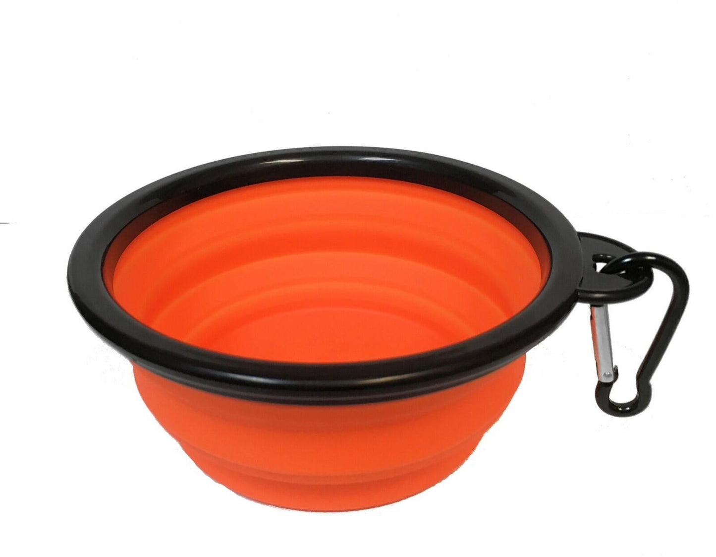 Portable Travel Collapsible Dog Bowl for Food or Water (12 Oz)