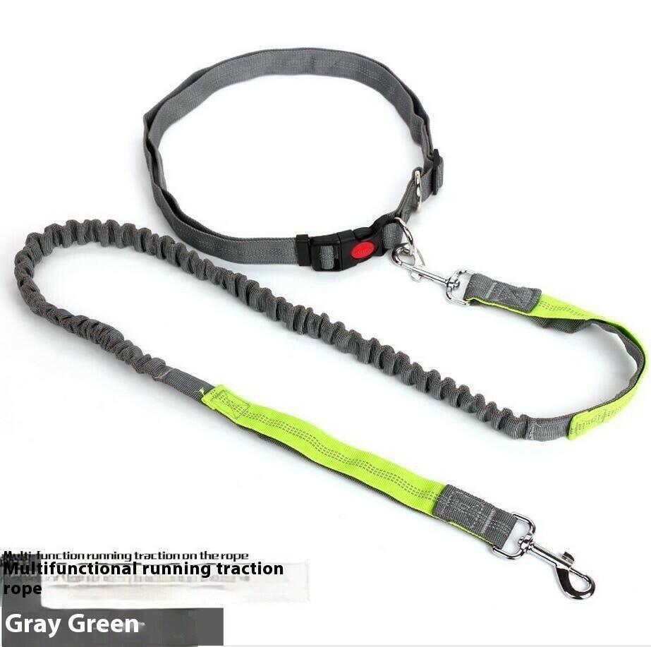 Elastic Breakaway Hands-Free Running Waist Leash