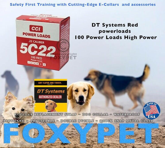 DT Systems Red powerloads 100 Power Loads High Power