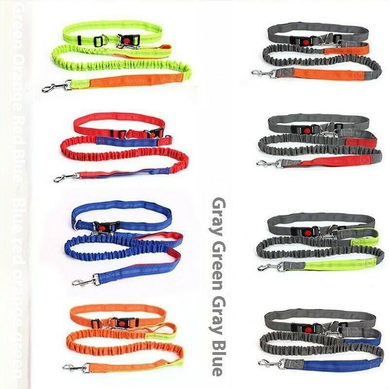 Elastic Breakaway Hands-Free Running Waist Leash