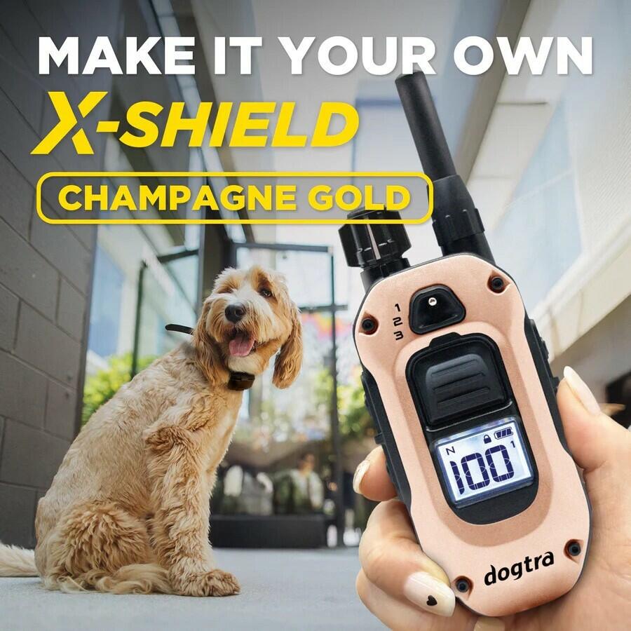 Dogtra  X-SHIELD Faceplate 1900X and 280X Remote Faceplate, Champagne-Gold